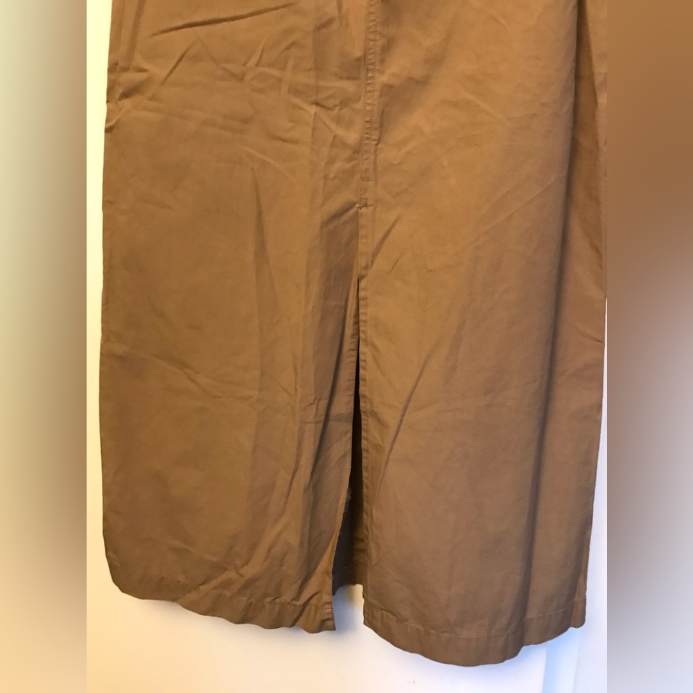THE LIMITED , size 2 woman’s maxi 100% cotton skirt beige color - Picture 5 of 8